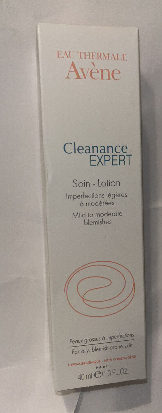 Avene EAU THERMALE Cleanance EXPERT Lotion + Cleansing Gel ~ Oily Sensitive Acne