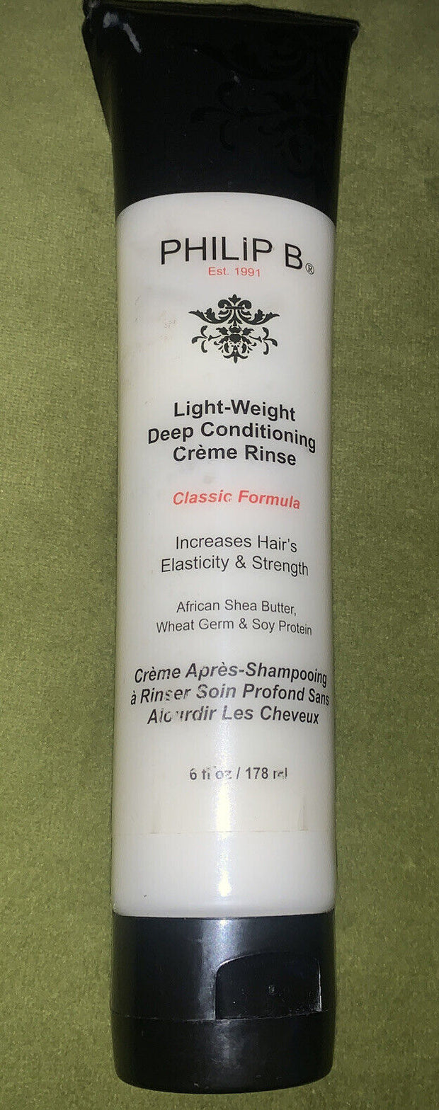 Philip B Light-Weight deep conditioning Creme rinse 6 fl oz