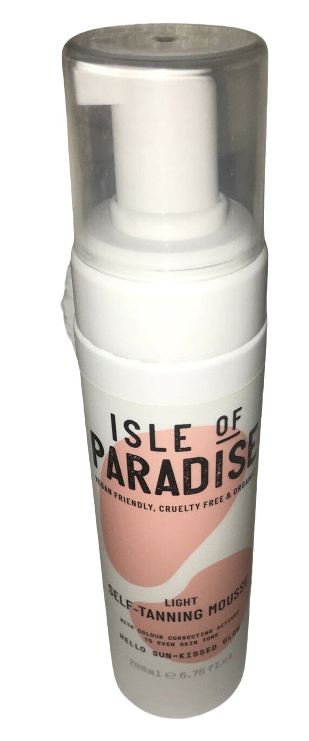 Isle of Paradise Self- Tanning Mousse 6.76 oz  Light  ~New