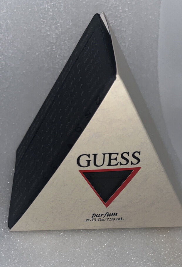 GUESS PARFUM .25 OZ TRIANGULAR BOX  Vintage original Formula