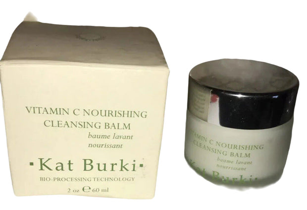 Kat Burki Vitamin C Nourishing Cleansing Balm Full 2oz/60ml Brand New in Box