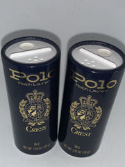 2x POLO CREST TALC BY RALPH LAUREN 1.25 Oz Each