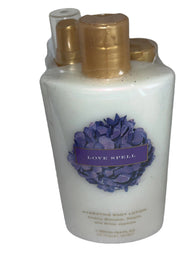 (Victoria's Secret Set ~Love Spell ~ 8.4 oz Body Lotion,4.2 Oz Body Wash, Mist