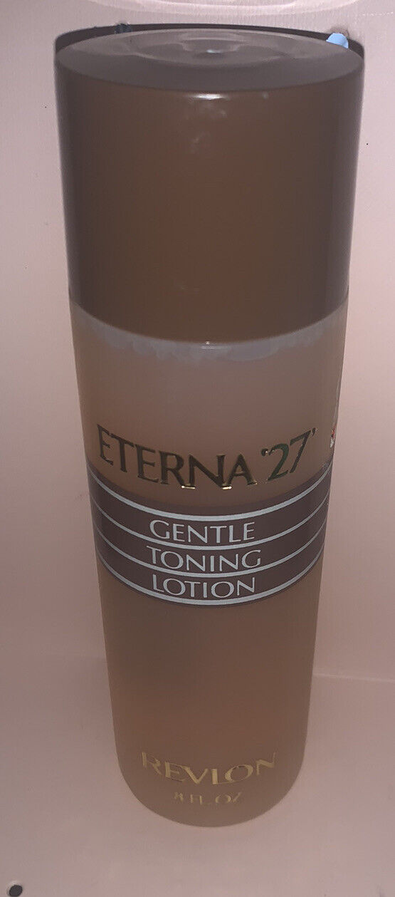 Revlon Eterna 27 Gentle Toning Lotion 8 Fl Oz RARE