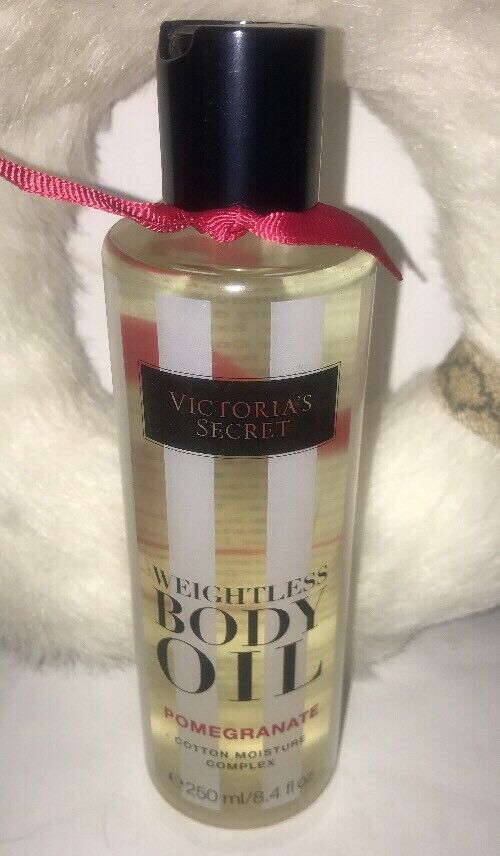 Brand New POMEGRANATE Weightless Body Oil By Victoria's Secret ~ 8.4 oz