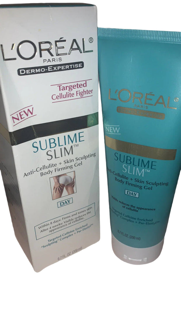 L'Oreal Sublime Slim Anti Cellulite Skin Sculpting Body Firming Day Gel 6.7 oz