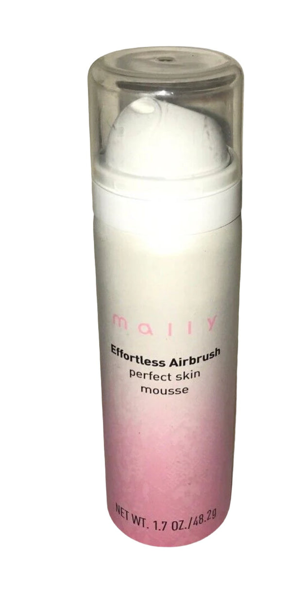 Mally Effortless Airbrush Perfect Skin Mousse Light  1.7 oz NEW