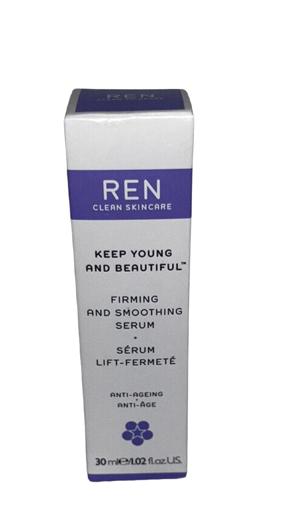 REN Keep Young And Beautiful Firming And Smoothing Serum 1.02 Ounce -NIB