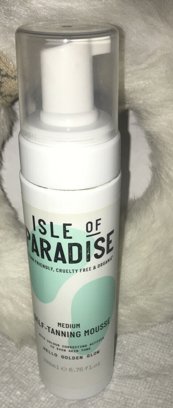 Isle of Paradise Self- Tanning Mousse 6.76 oz Medium . NEW