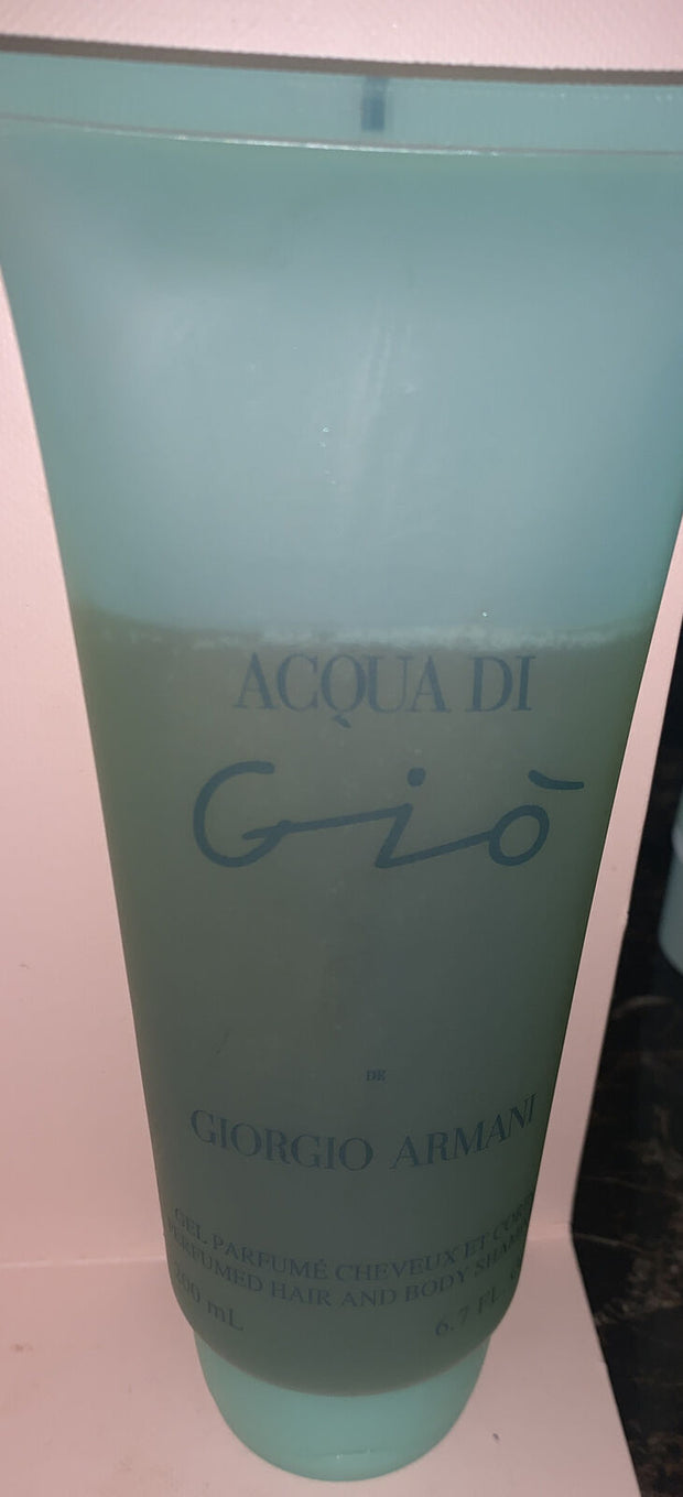 Acqua di Gio Women Giorgio Armani Perfumed Hair and Body Shampoo 6.7 fl Oz