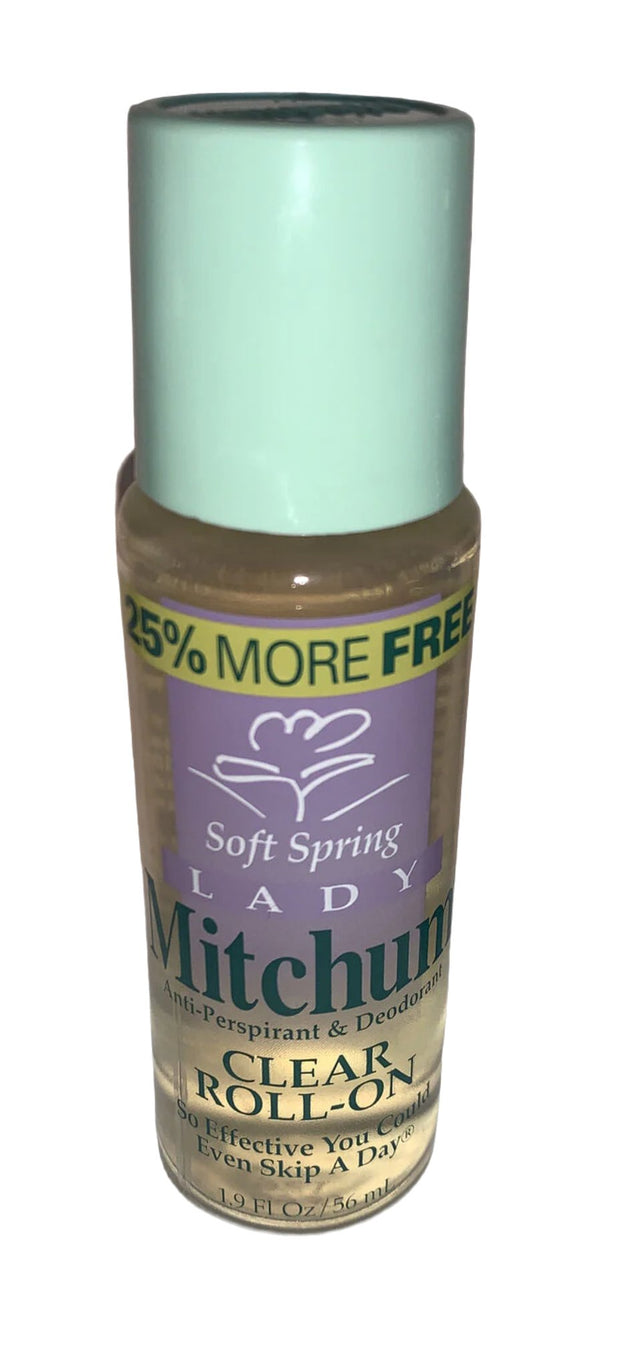 Lady Mitchum Antiperspirant & Deodorant, Soft Spring Clear Roll-On 1.9 Oz