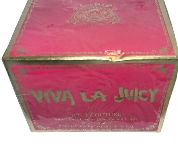 VIVA LA JUICY BY JUICY COUTURE 6.7 OZ/ 200 ML BODY CREAM SEALED