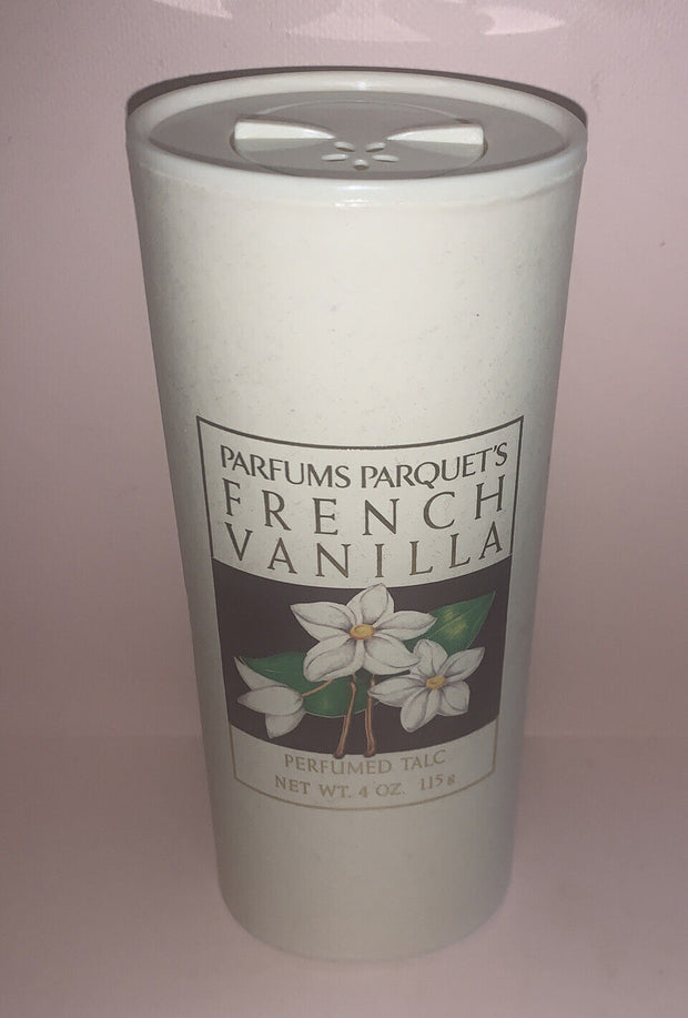 French Vanilla By Dana Perfumed Talc 4 oz