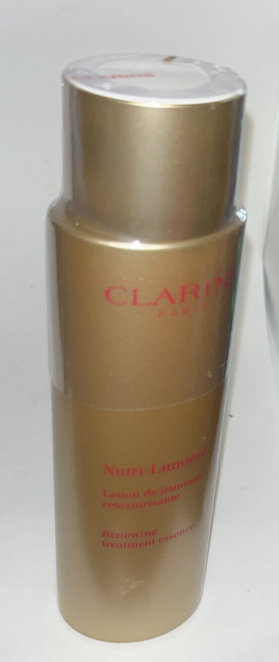 CLARINS Nutri-Lumiere Renewing Treatment Essence 6.7oz NEW SEALED