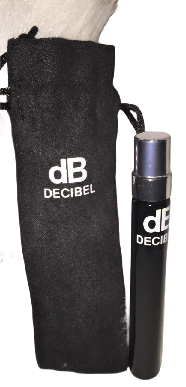 dB DECIBEL BY AZZARO Eau de Toilette Travel Spray with POUCH .25 OZ/7.5 ML ~NEW