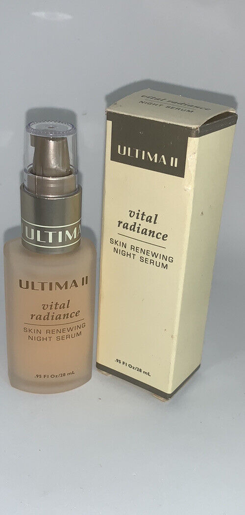 Ultima Vital Radiance Skin Renewing Night Serum 0.95 fl oz/28ml