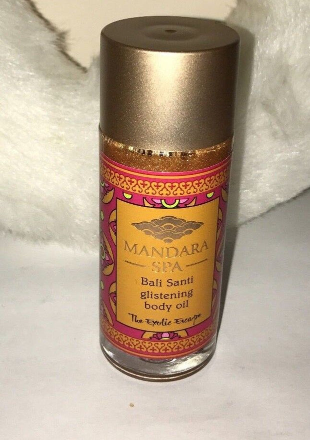 Mandara Spa Bali Santi Glistening Body Oil 1.7 fl oz NEW