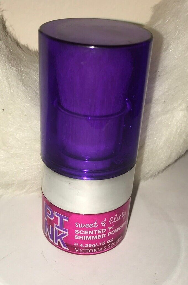 VICTORIA SECRET PINK SWEET & FLIRTY SCENTED SHIMMER POWDER 4.25g / .15 oz