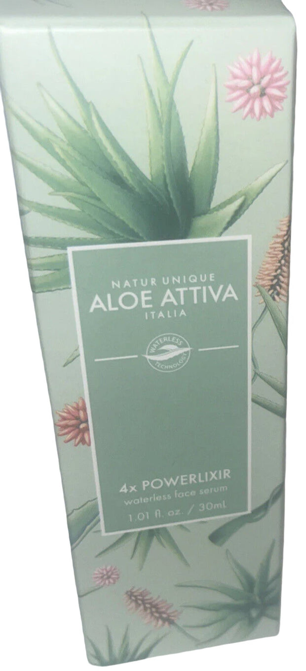 Natur Unique - Aloe Attiva - 4x Powerlixir - 1.01 Oz New In Box