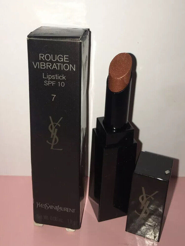 YSL Rouge Vibration Lipstick #7 Full Size 0.07 oz / 2 g Boxed