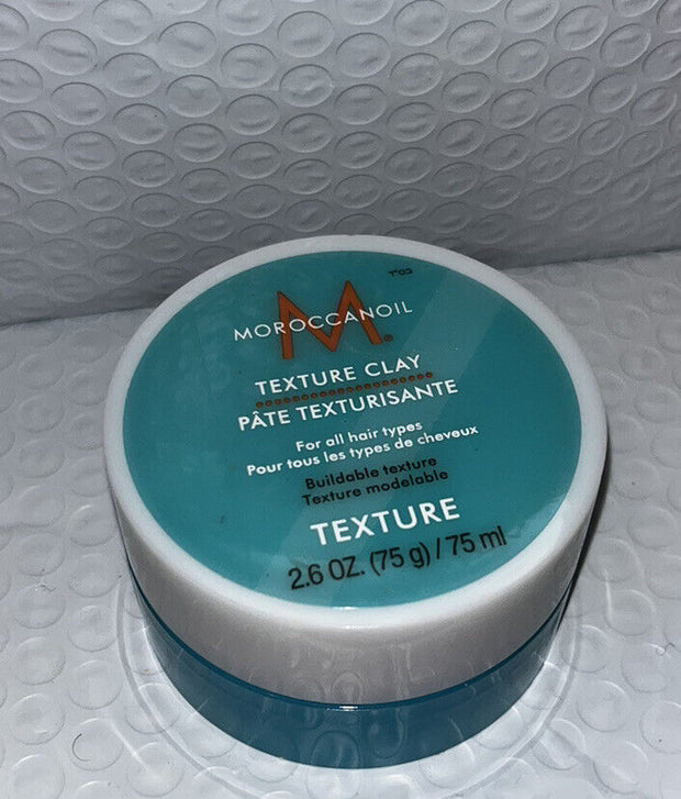 Moroccanoil Texture Clay 75ml 2.6oz BRAND NEW -all hair types- buildable texture