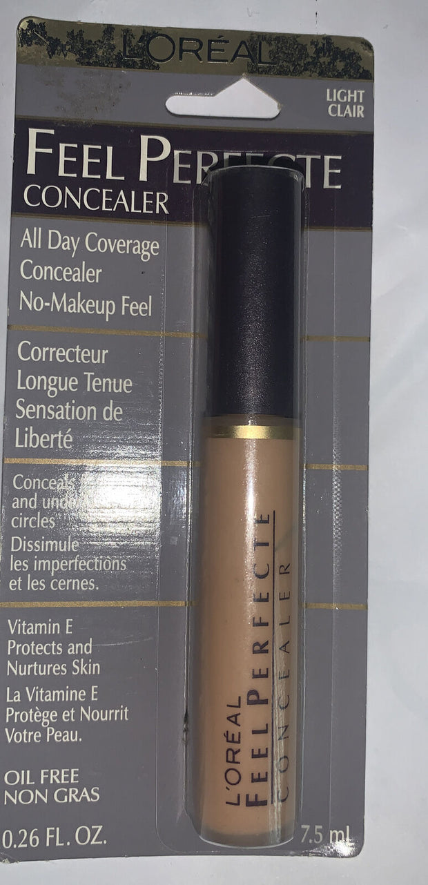 L'Oreal Feel Perfecte Concealer ~ Light Clair. 7.5 ml. Discontinued.