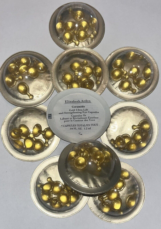 Elizabeth Arden Ceramide Gold Ultra Lift and Strengthening Eye Capsules 70 Count