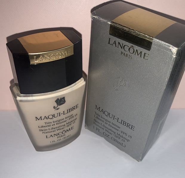 Lancome 1 fl Oz Maqui-Libre Skin Liberating Makeup Oil Free  Beige Naturel 111