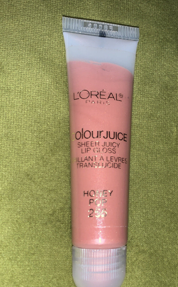 L'Oreal Colour Juice Sheer Juicy Lip Gloss 255 Honey Pop 0.5 fl. oz.