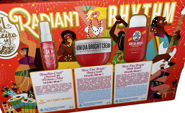 Sol de Janeiro Radiant Rhythm Bom Dia Body Cream, Body Wash, Mist Set