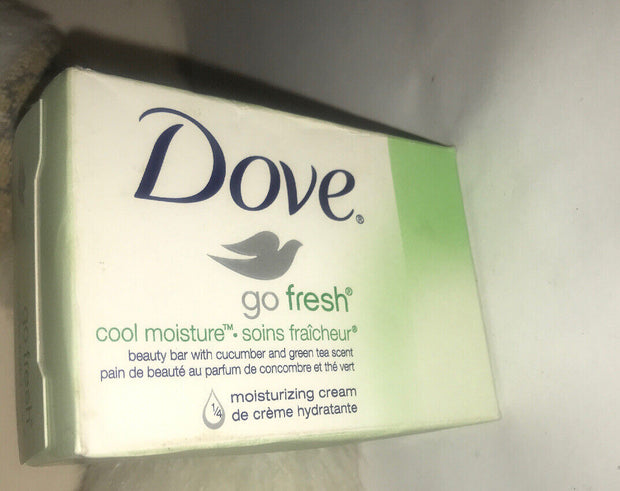 x4 Dove Go Fresh Cool Moisture Beauty Bar Cucumber & Green Tea Scent 4.25 oz NEW