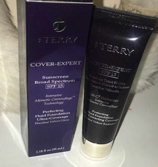 By Terry Cover-Expert Perfect Fluid Foundation  35ml Color 2 Natural Beige.NIB