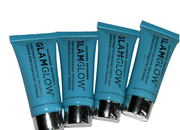 4X Glamglow Thirstymud Treatment | 7g Mini Travel Size