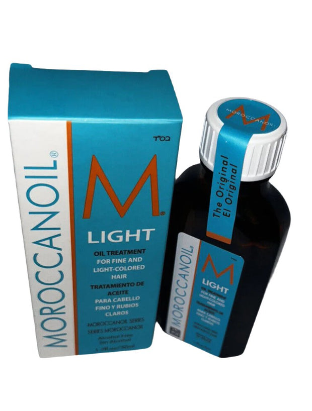 Moroccanoil ~LIGHT Oil Treatment ~ 1.7 oz 50 ml alcohol-free. Travel Size New