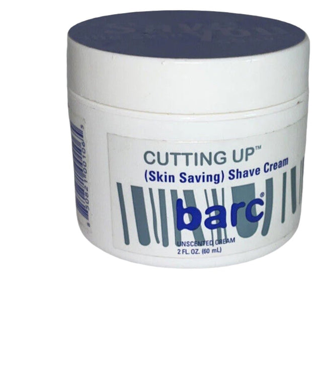 barc Cutting Up Unscented Skin Saving Shave Cream, 2 fl oz