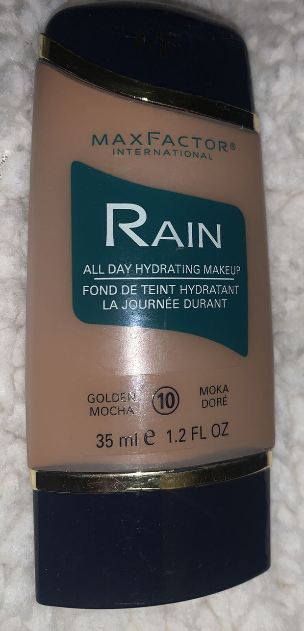 Max Factor Rain All Day Hydrating Makeup 35ml/1.2 Oz Golden Mocha #10