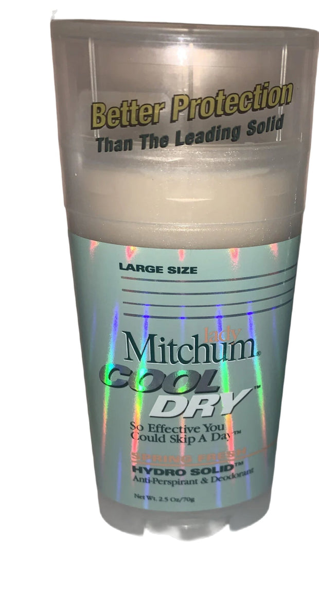 Lady Mitchum Cool Dry Hydro Solid Antiperspirant & Deodorant,Spring Fresh-2.5 Oz