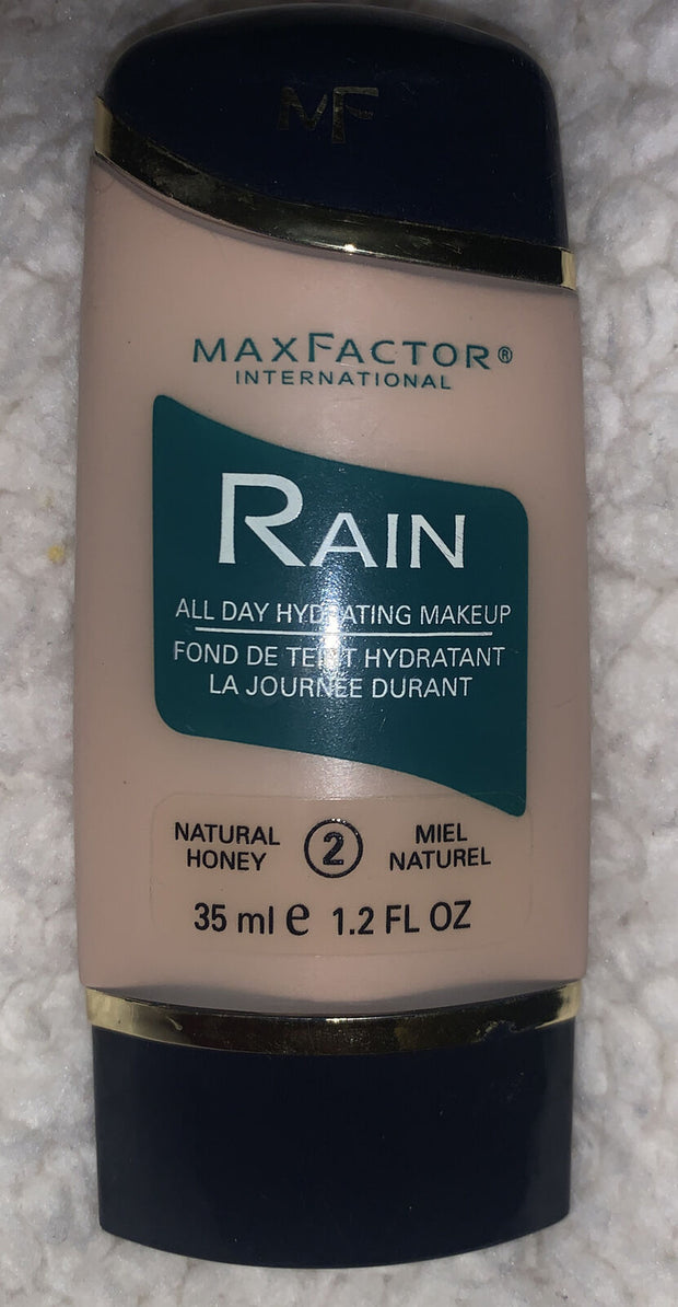 Max Factor Rain All Day Hydrating Makeup 35ml/1.2 Oz Natural Honey #2