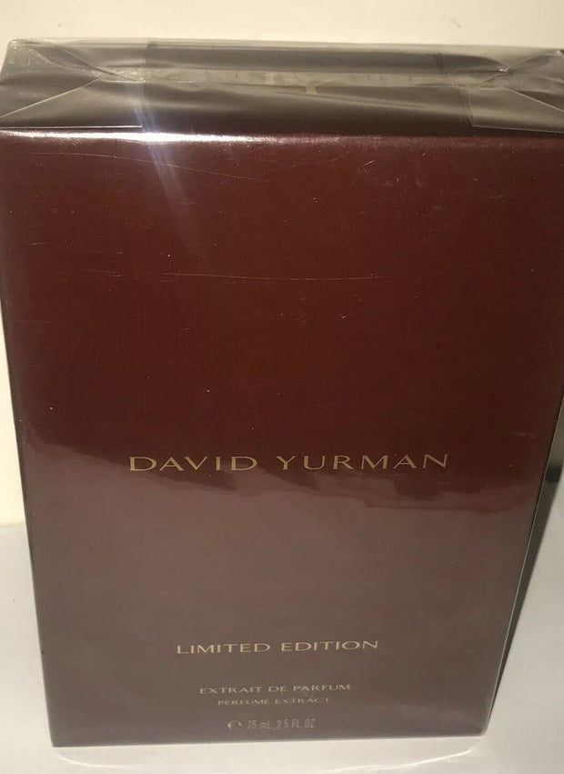 David Yurman Limited Edition Extrait De Parfum 2.5oz/75ml CollectIble Box SEALED