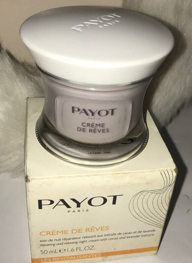 PAYOT Repairing and Relaxing Night Cream with Soya Proteins 1.6 oz NEW IN BOX