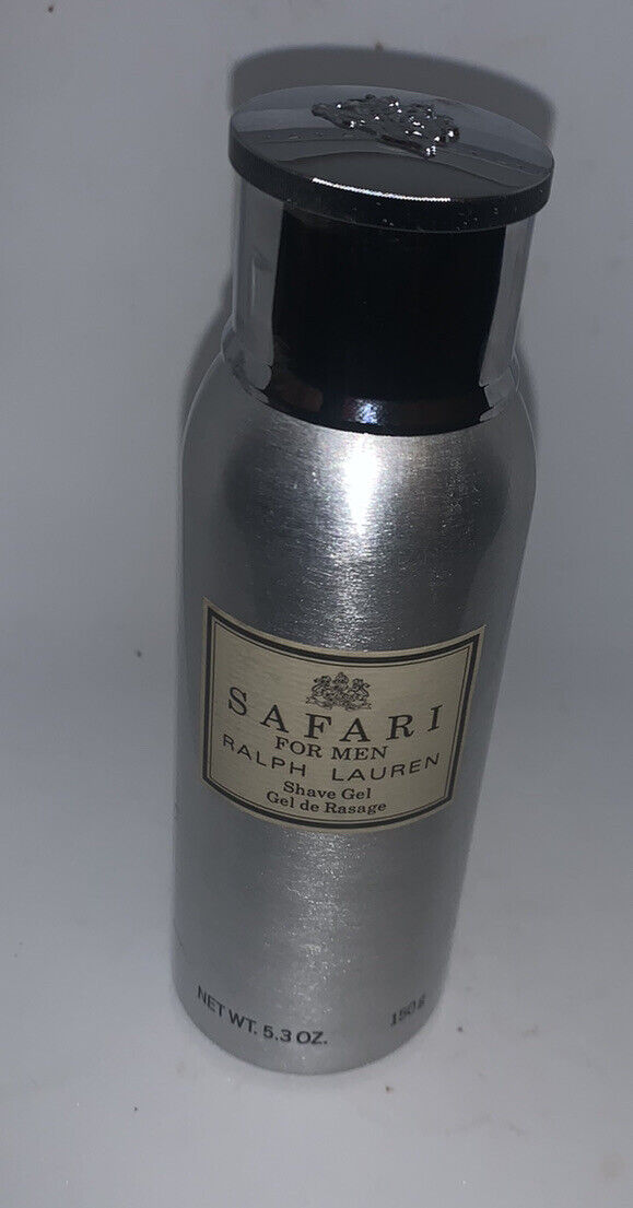 Ralph Lauren SAFARI For Men 5.3oz/150 ml Shave Gel VINTAGE