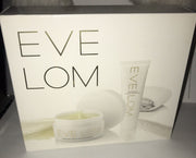 EVE LOM The Award Winners 3pc Set - Cleanser, Rescue Mask, & Muslim Cloth. NIB