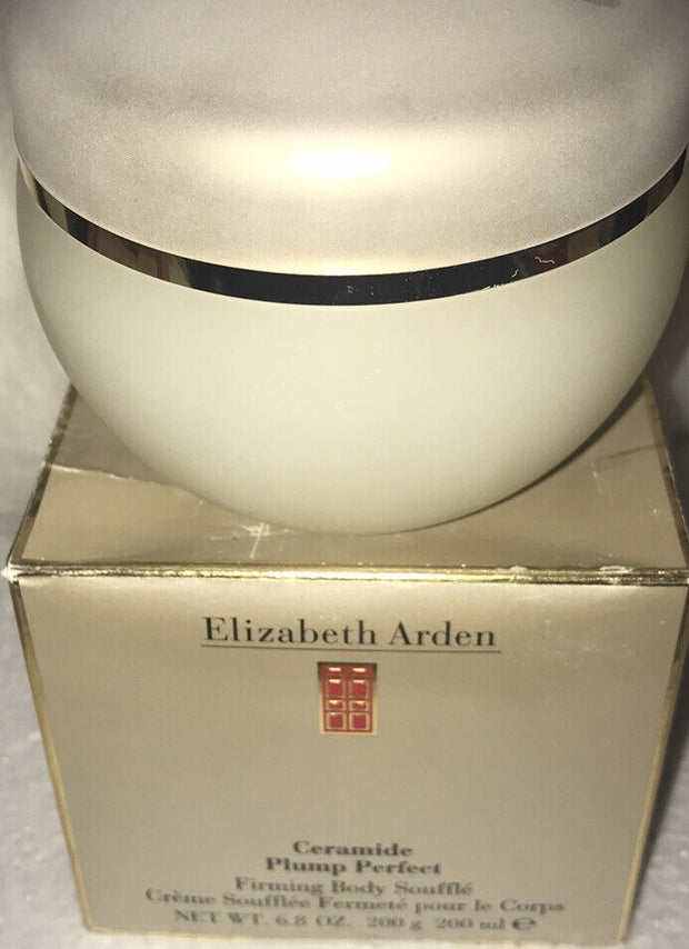 Elizabeth Arden Ceramide Plump Perfect Firming Body Souffle Cream 6.8 Oz New