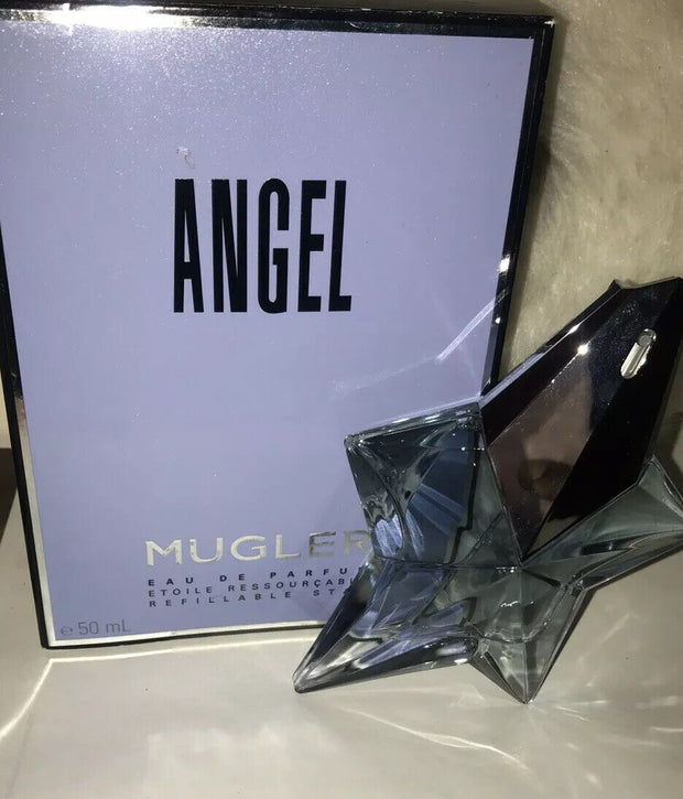 Thierry Mugler Angel Eau De Parfum Spray, 1.7 Oz REFILLABLE STAR. NEW IN BOX