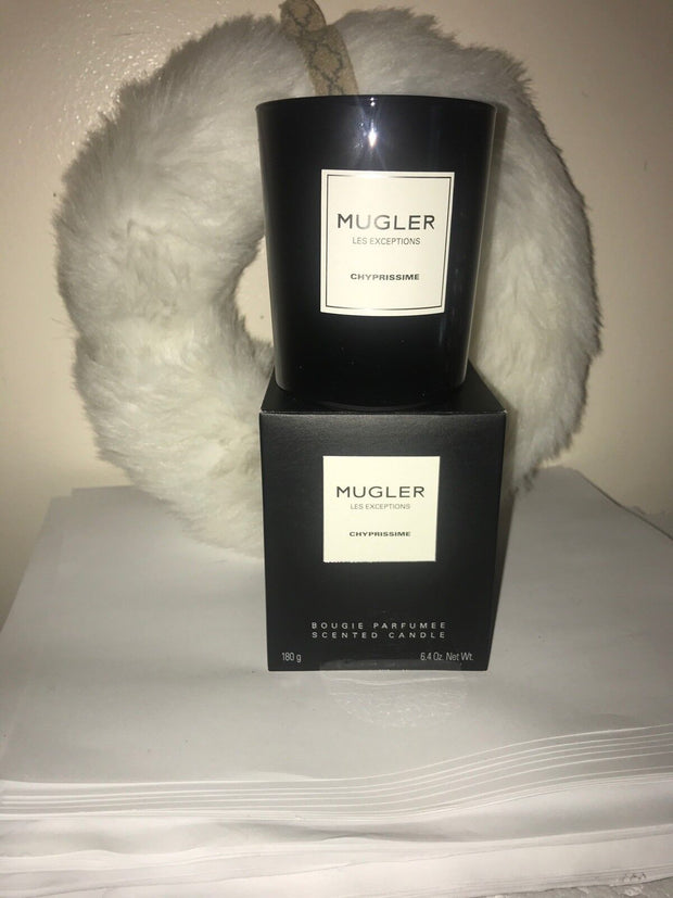 THIERRY MUGLER Les Exceptions Scented Candle 6.4 oz/180 g~CHYPRISSIME~BOXED