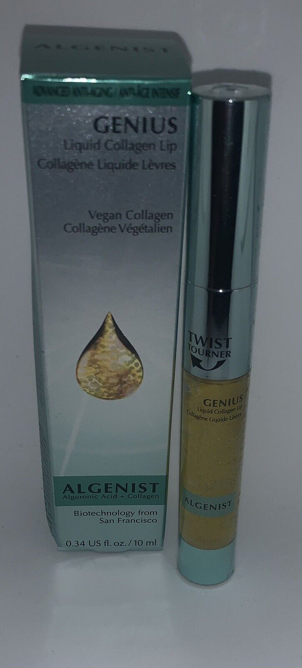 ALGENIST Genius Liquid Collagen LIP Serum 0.34 OZ FULL SIZE SEALED