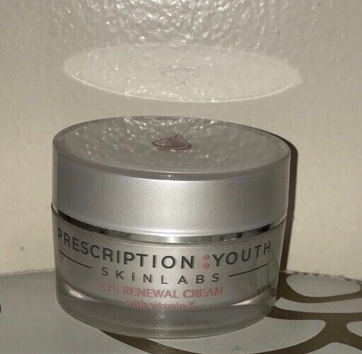 Prescription Youth Eye Renewal Cream With Vitamin K –27G/.90oz NEW IN BOX