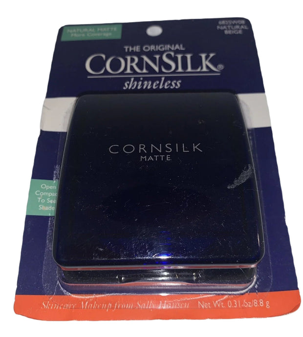 Sally Hansen Cornsilk Shineless Natural Matte Pressed Pwd Natural Beige 6825W08