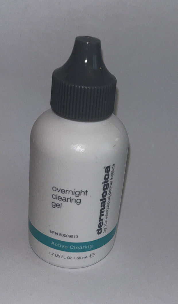 DERMALOGICA OVERNIGHT CLEARING GEL 1.7 OZ . discontinued BOXLESS