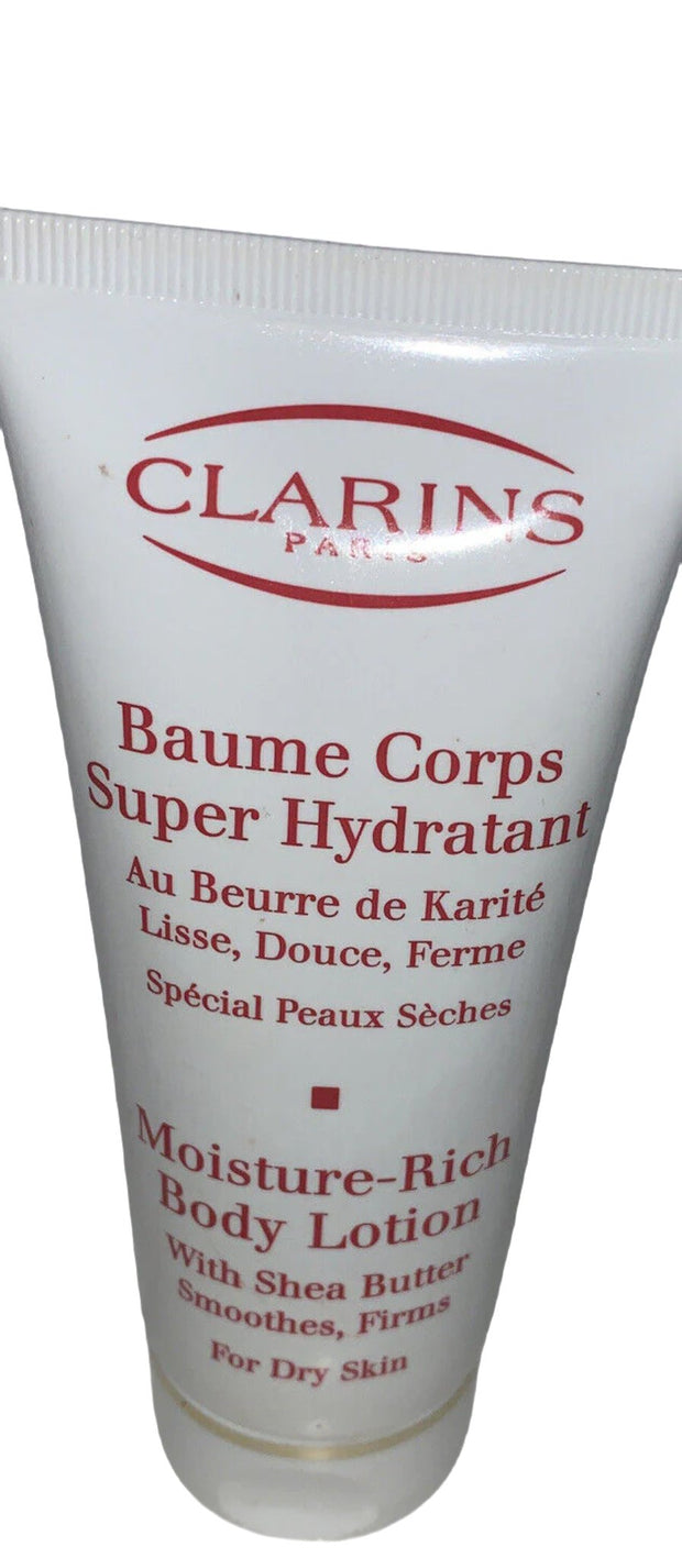 Clarins Moisture Rich Body Lotion With Shea Butter For Dry Skin 100ML/ 3.2oz.